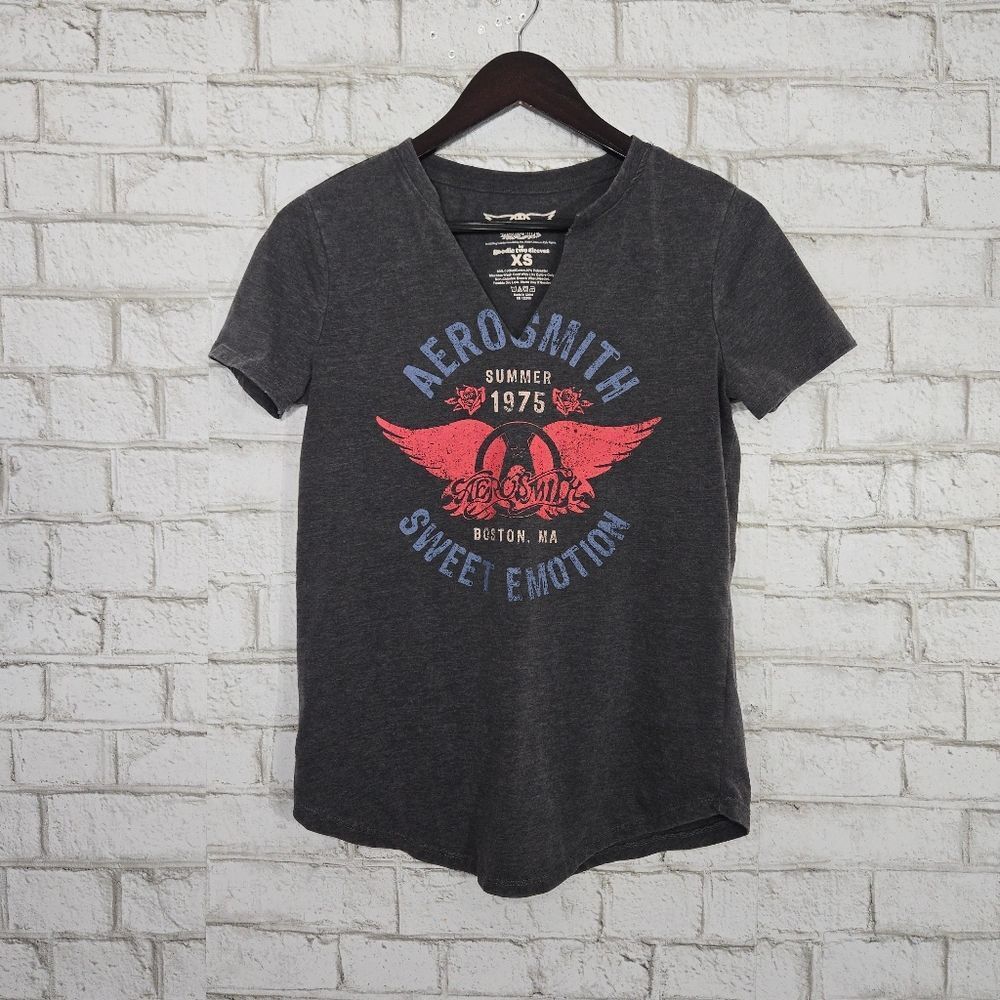 Aerosmith short sleeve graphic tee